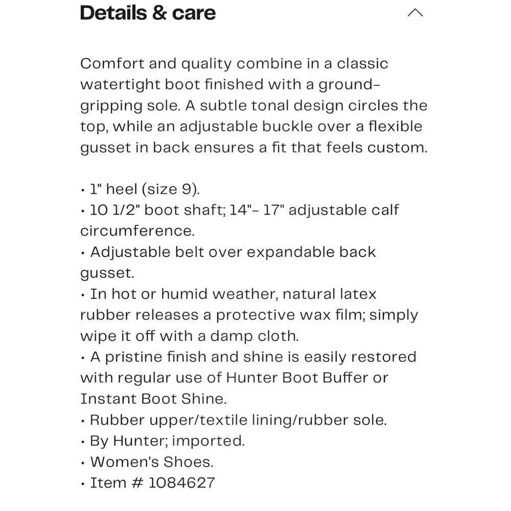 Hunter | Original Short Adjustable Rain Boot